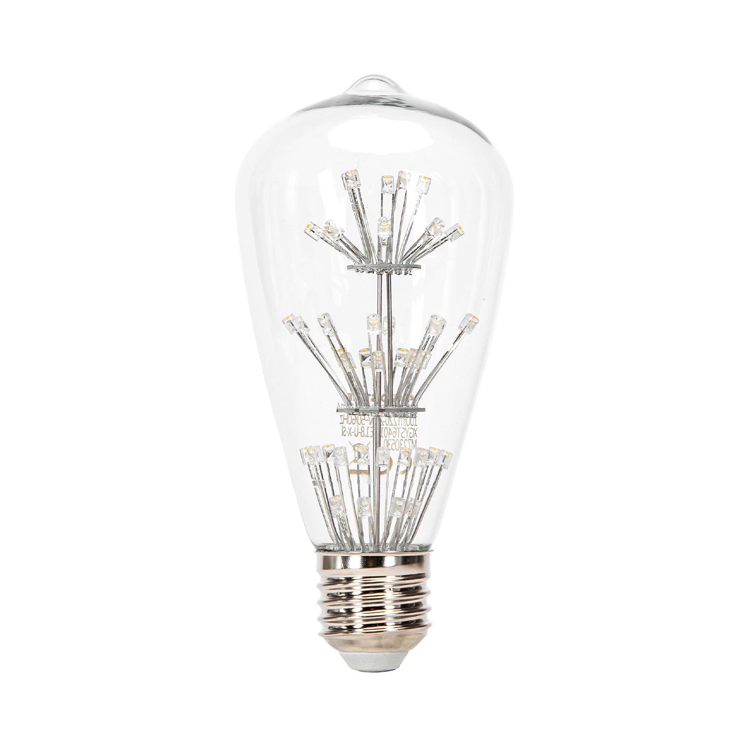 LED starry sky filament bulb ST64 E27 1.8W