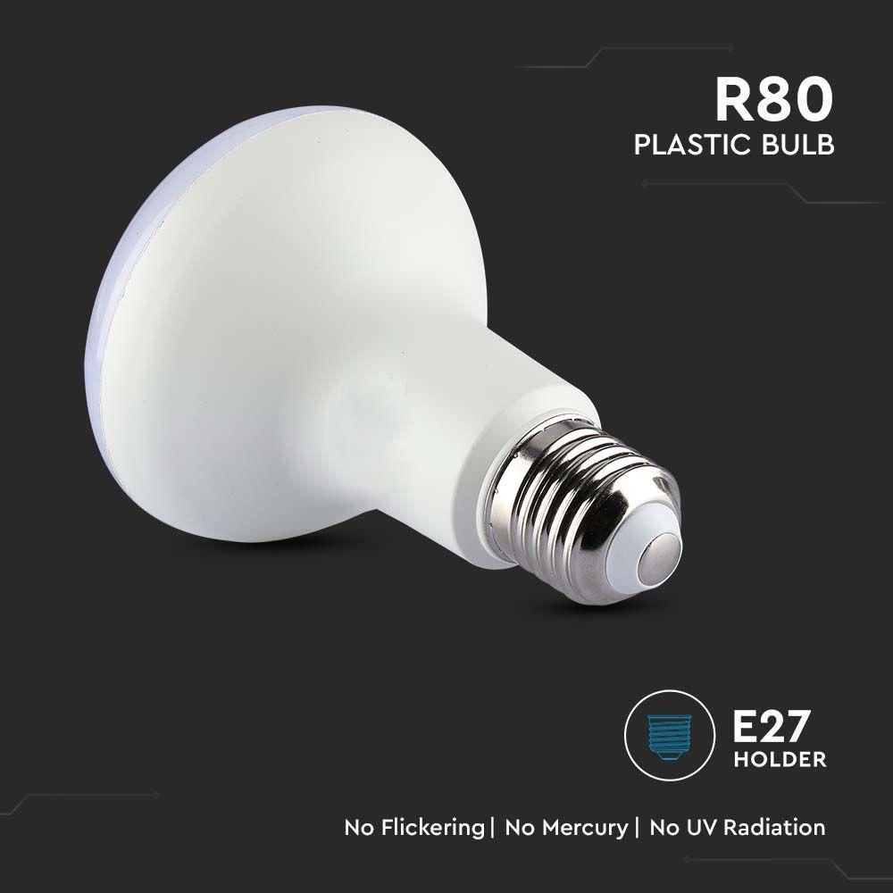 VT-280 11W R80 LED BULB SAMSUNG CHIP 4000K E27