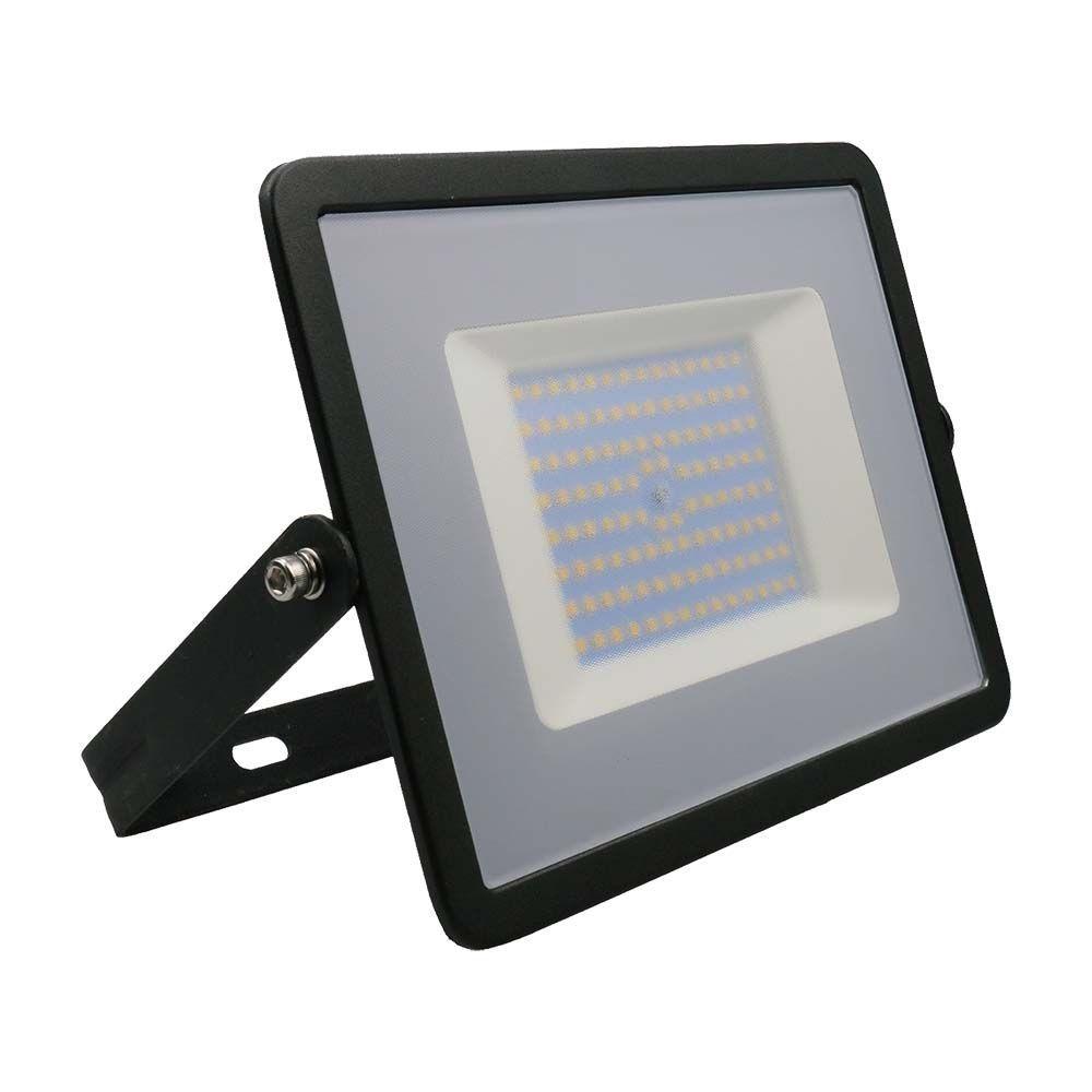 100W Naświetlacz LED SMD, Barwa:3000K, Obudowa: Czarna, VTAC, SKU 215964