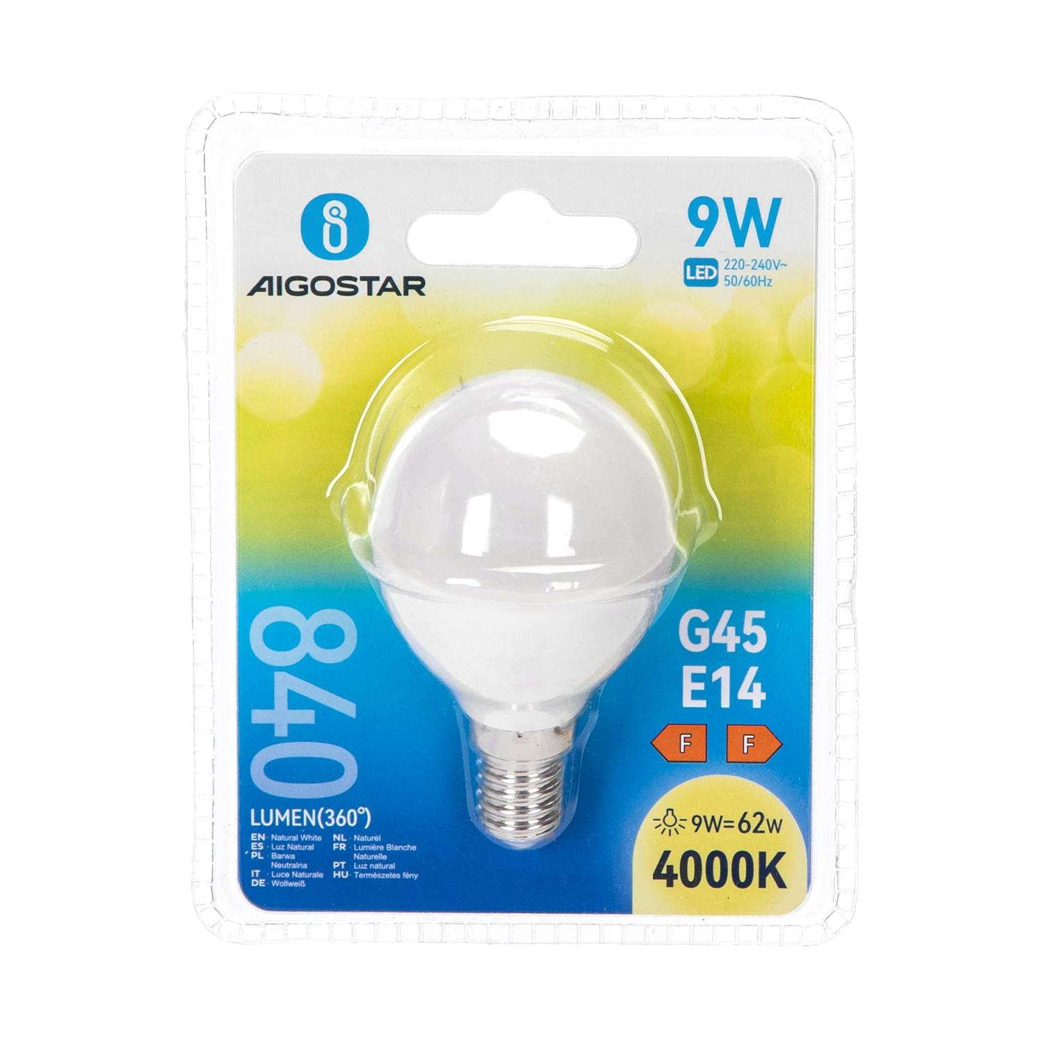 LED E14 9W G45