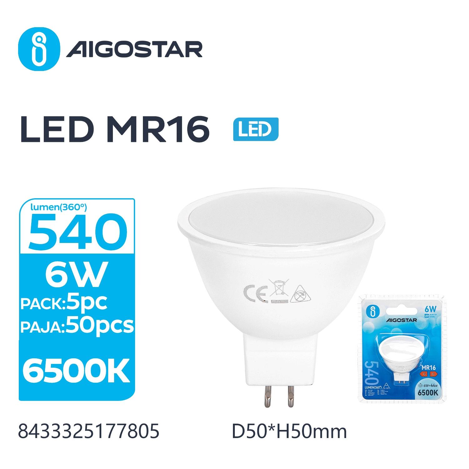 LED MR16 6W