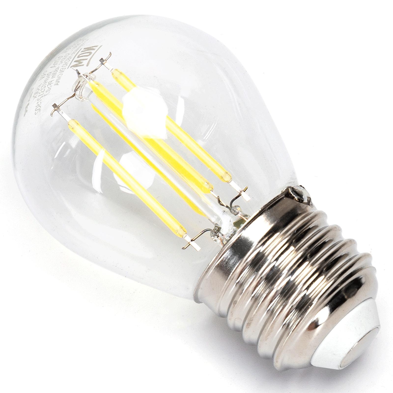 LED Filament Bulb (Clear) G45 E27 8W