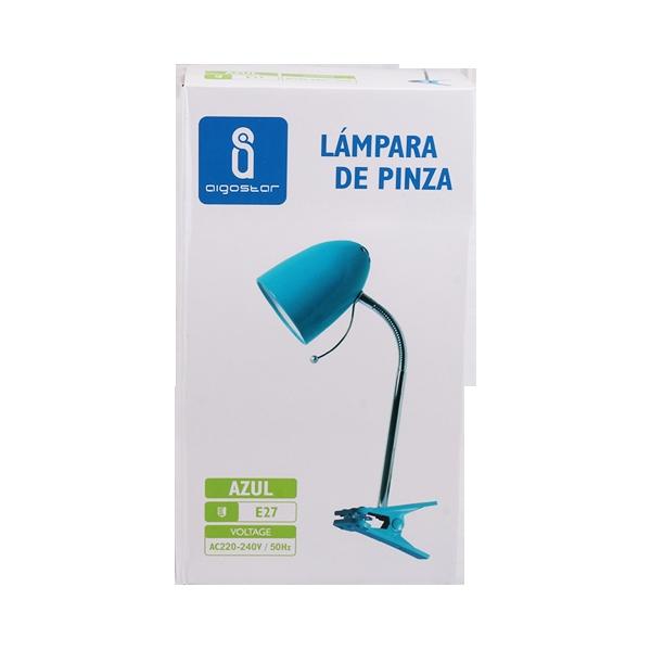 Clip Table Lamp (Without Light Source ) Blue E27