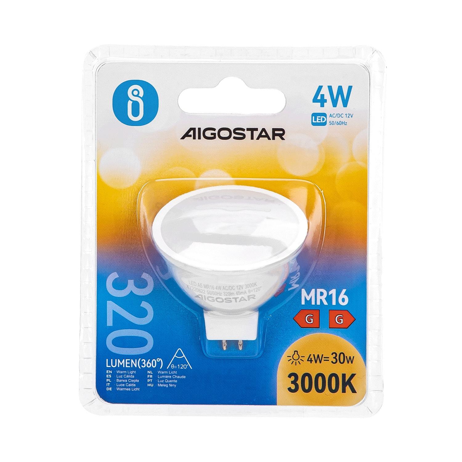 LED MR16 4W(4W,3000K,320lm)