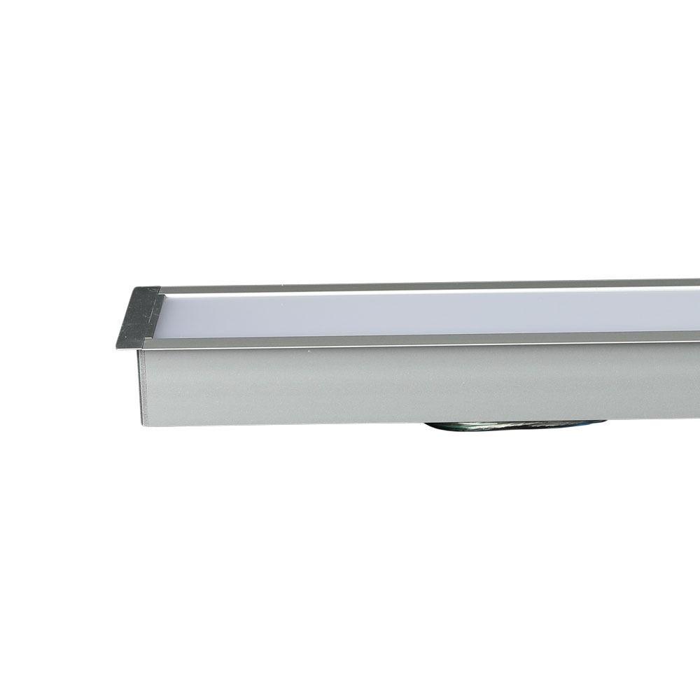 VT-7-41 40W LED LINEAR RECESSED LIGHT SAMSUNG CHIP 4000K 5YRS WTY-SILVER BODY