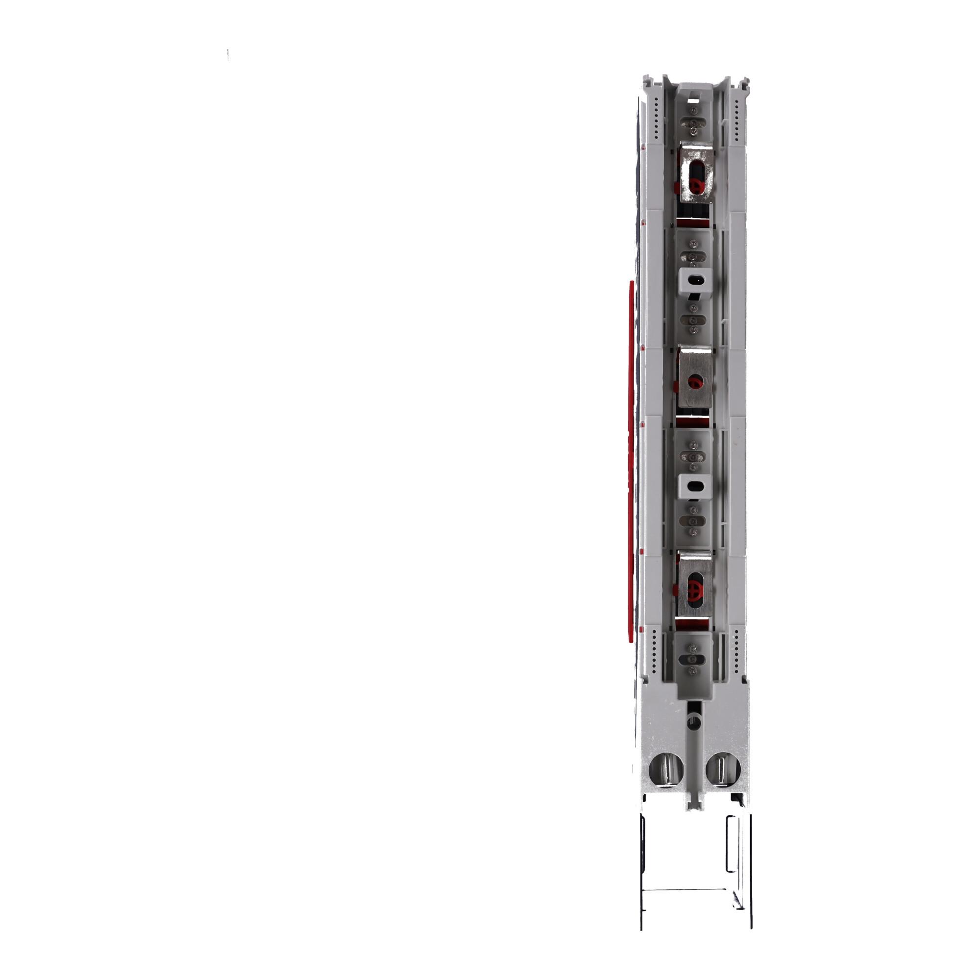 Rozłącznik bezpiecznikowy listwowy 185mm, WTS630T, 630A, NH3 V Klema, 3- polowy