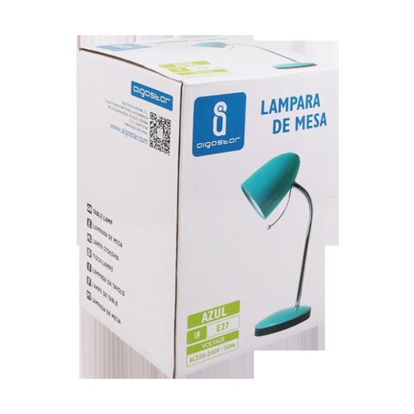 Table Lamp (Without Light Source ) Blue E27