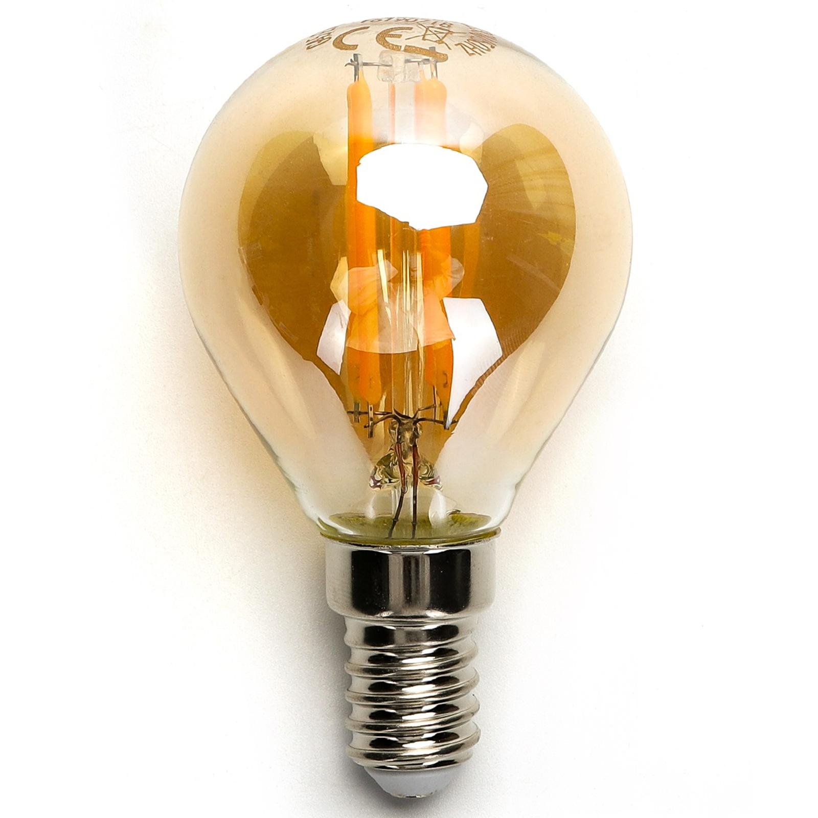 LED filament lamp G45