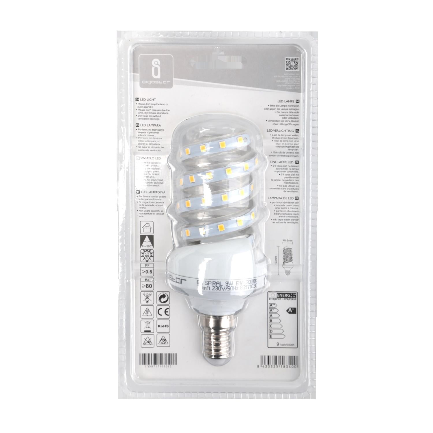 lampa spiralna LED B5