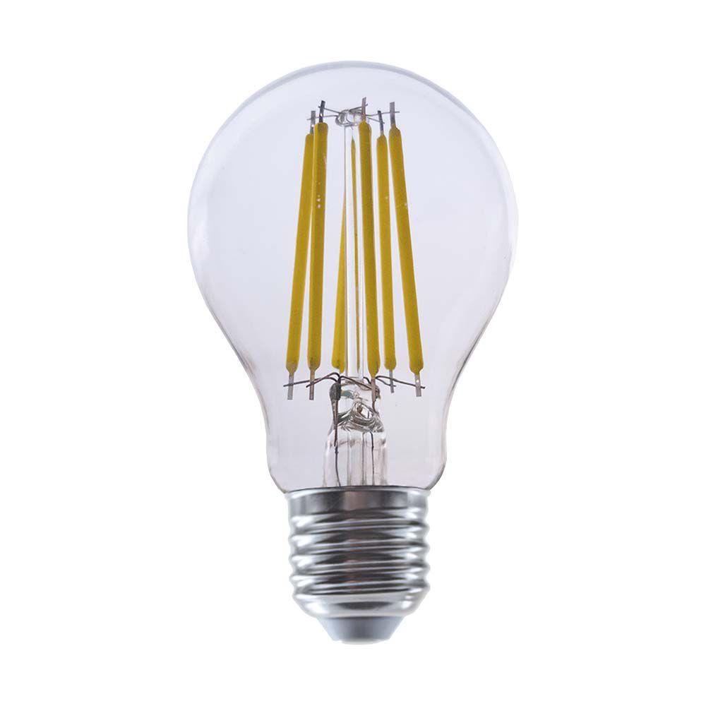 VT-2334 4W A60 FILAMENT BULB CLEAR COVER 4000K E27 210LM/W