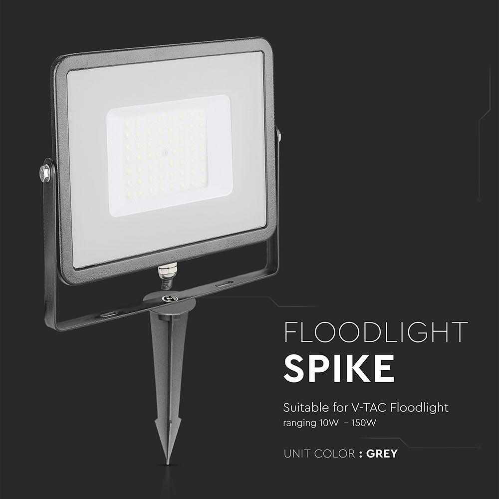 VT-855 FLOODLIGHT SPIKE -GREY,D:60 X H265