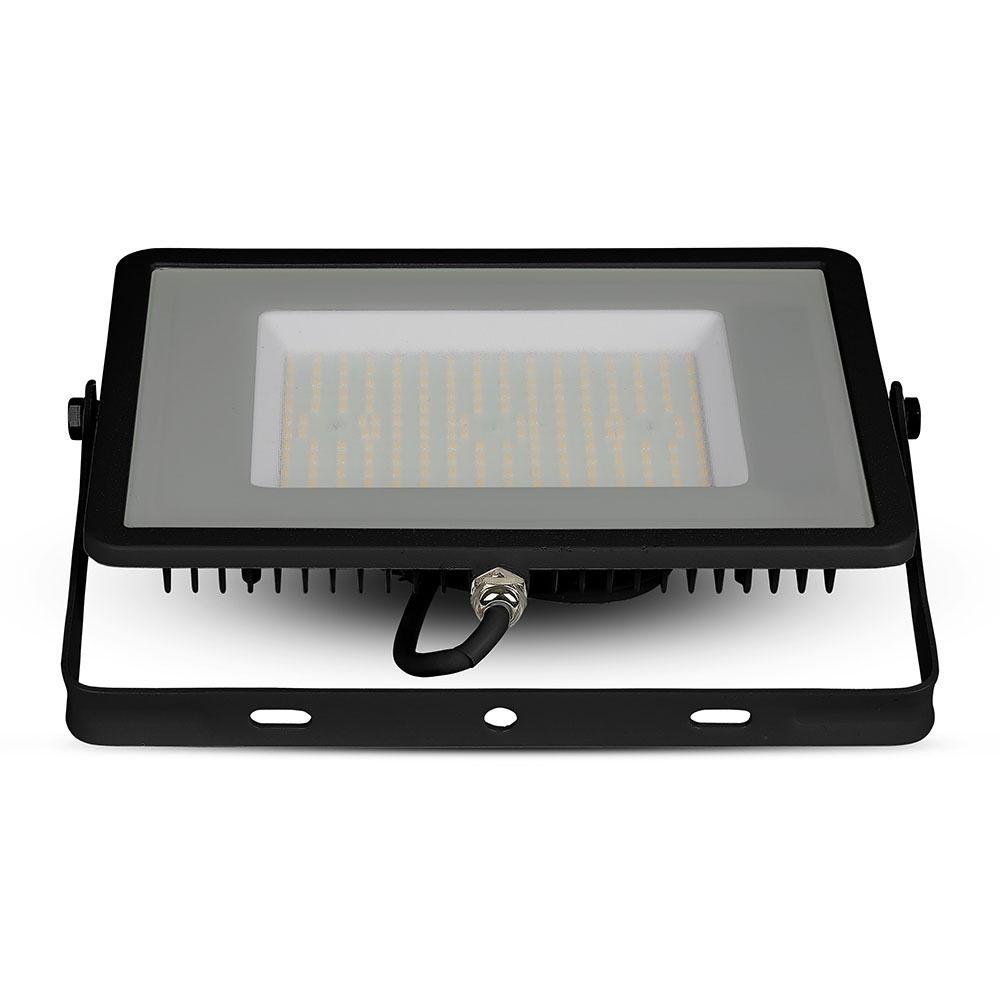 VT-106 100W SMD FLOODLIGHT SAMSUNG CHIP 6400K BLACK BODY (120LM/W)