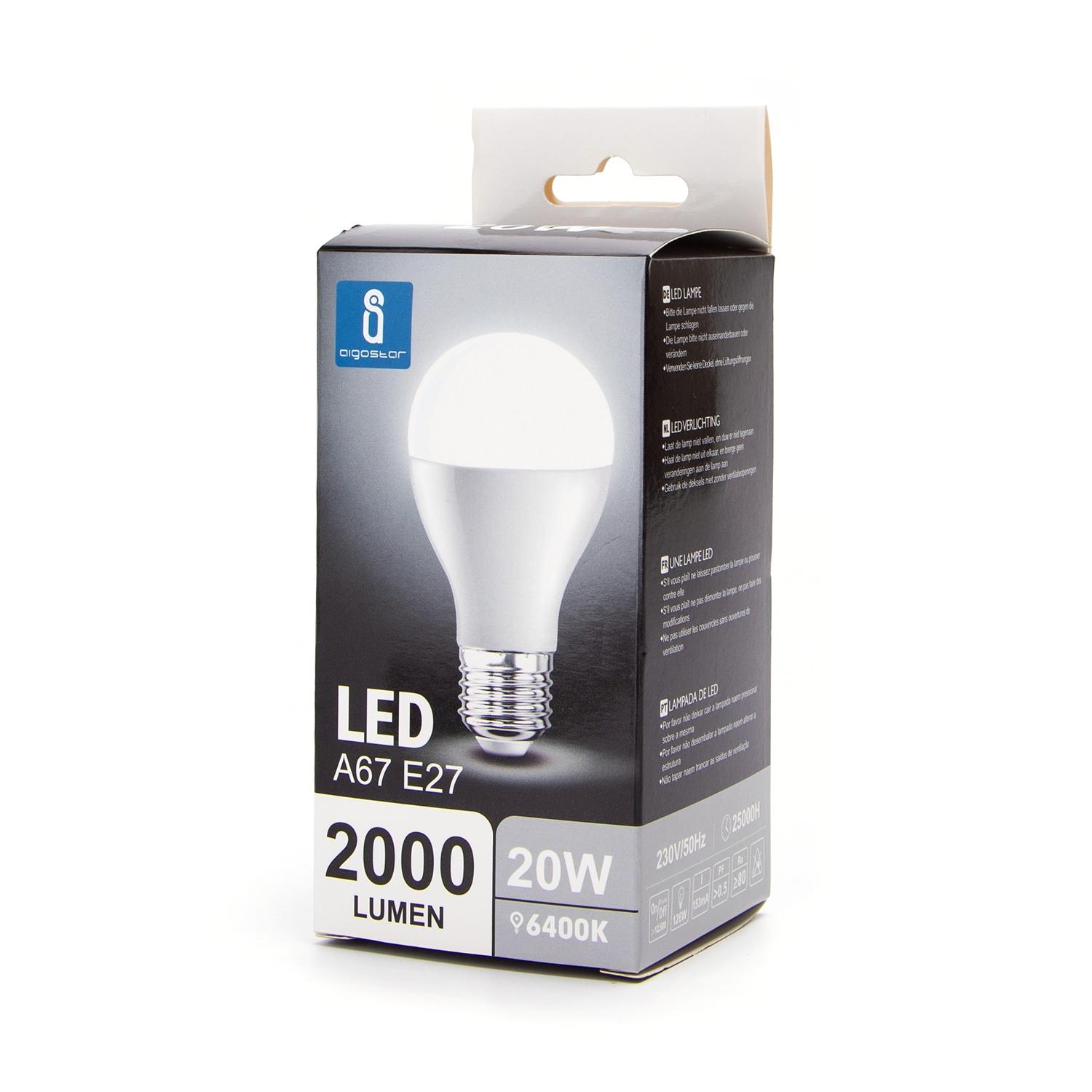 LED A67 E27 20W