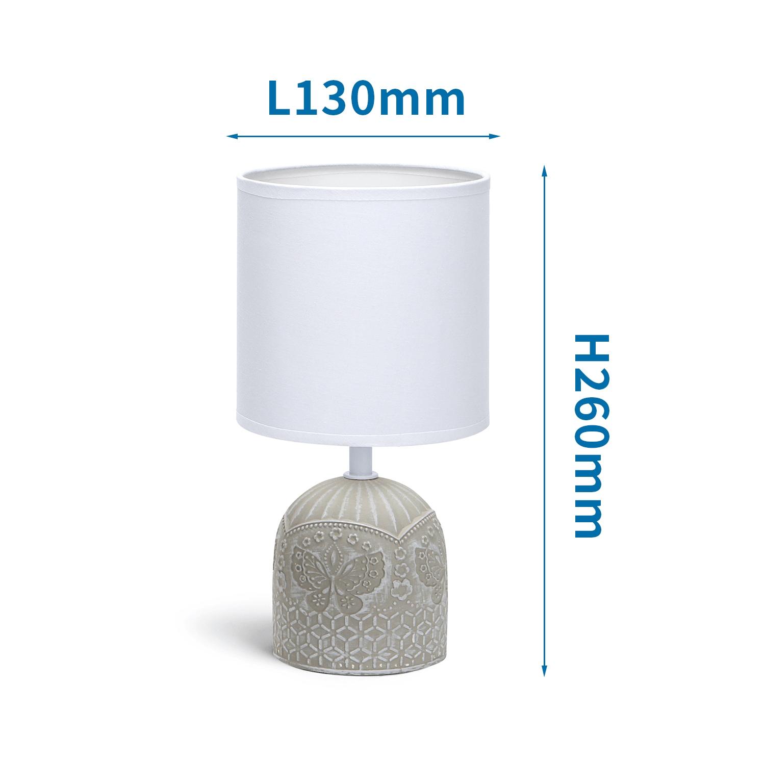 Ceramic Table Lamp (Without Light Source) E14