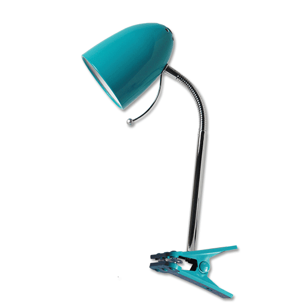 Clip Table Lamp (Without Light Source ) Blue E27