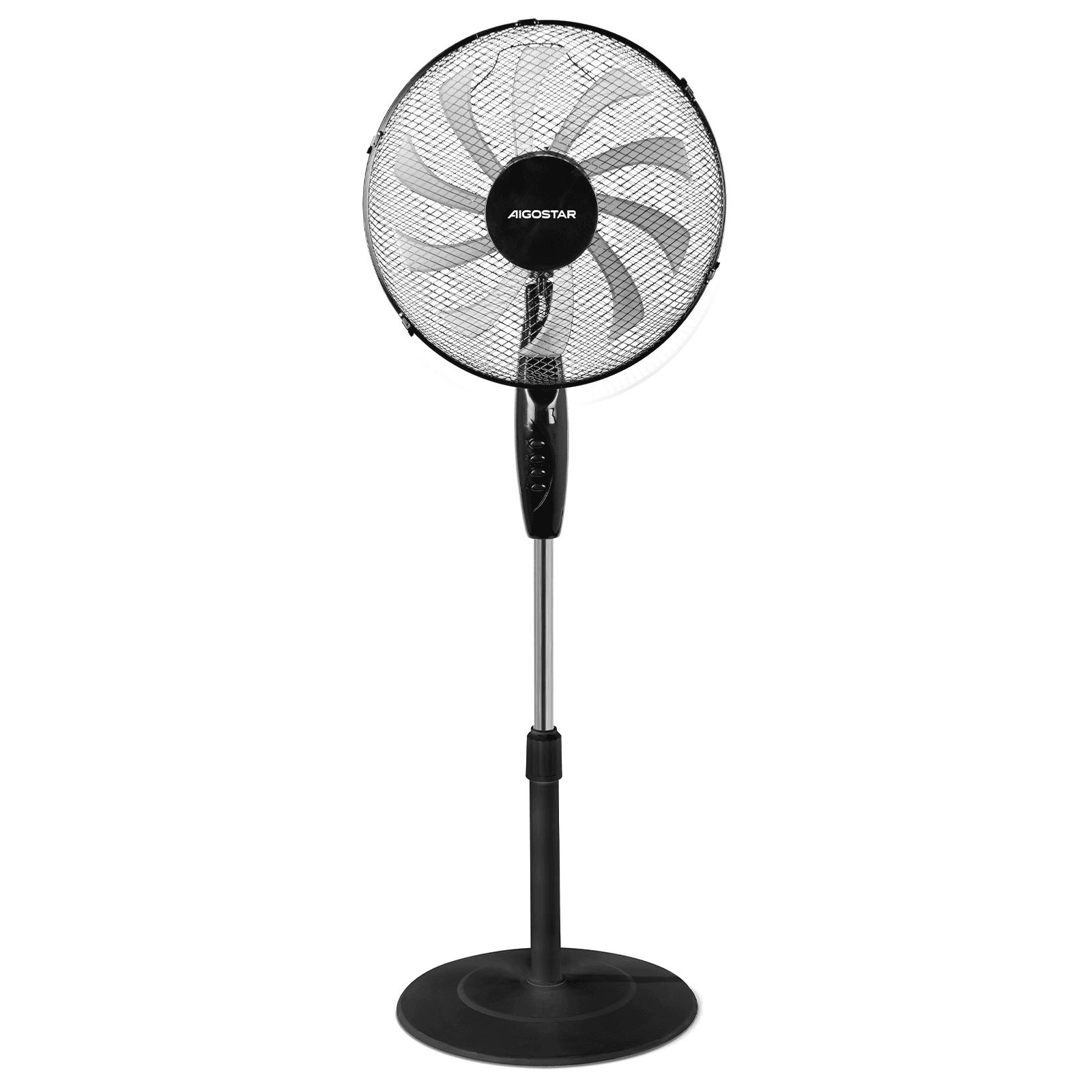 10-blade mechanical stand fan