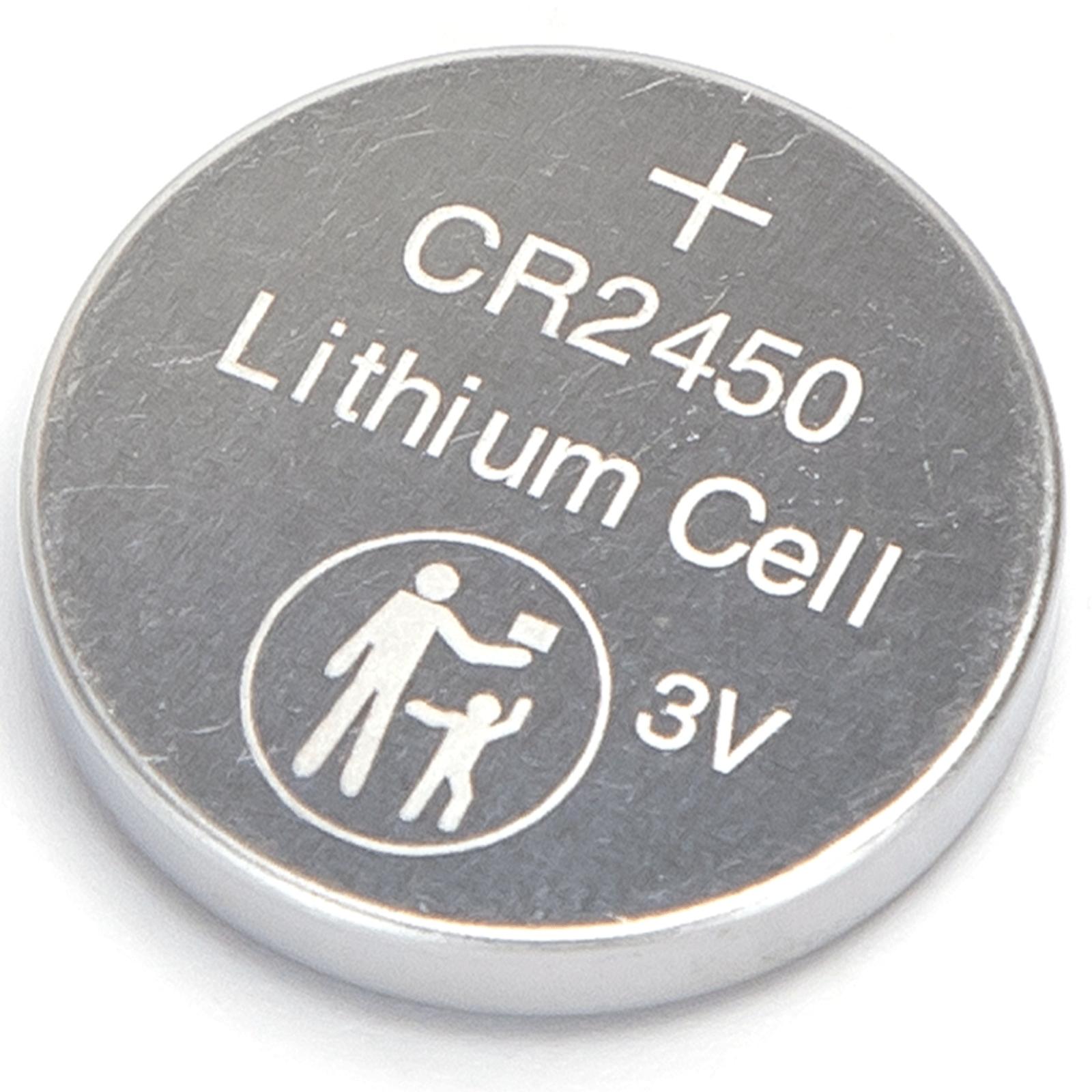 Coin cell batteries CR2450 3.0V 5pcs