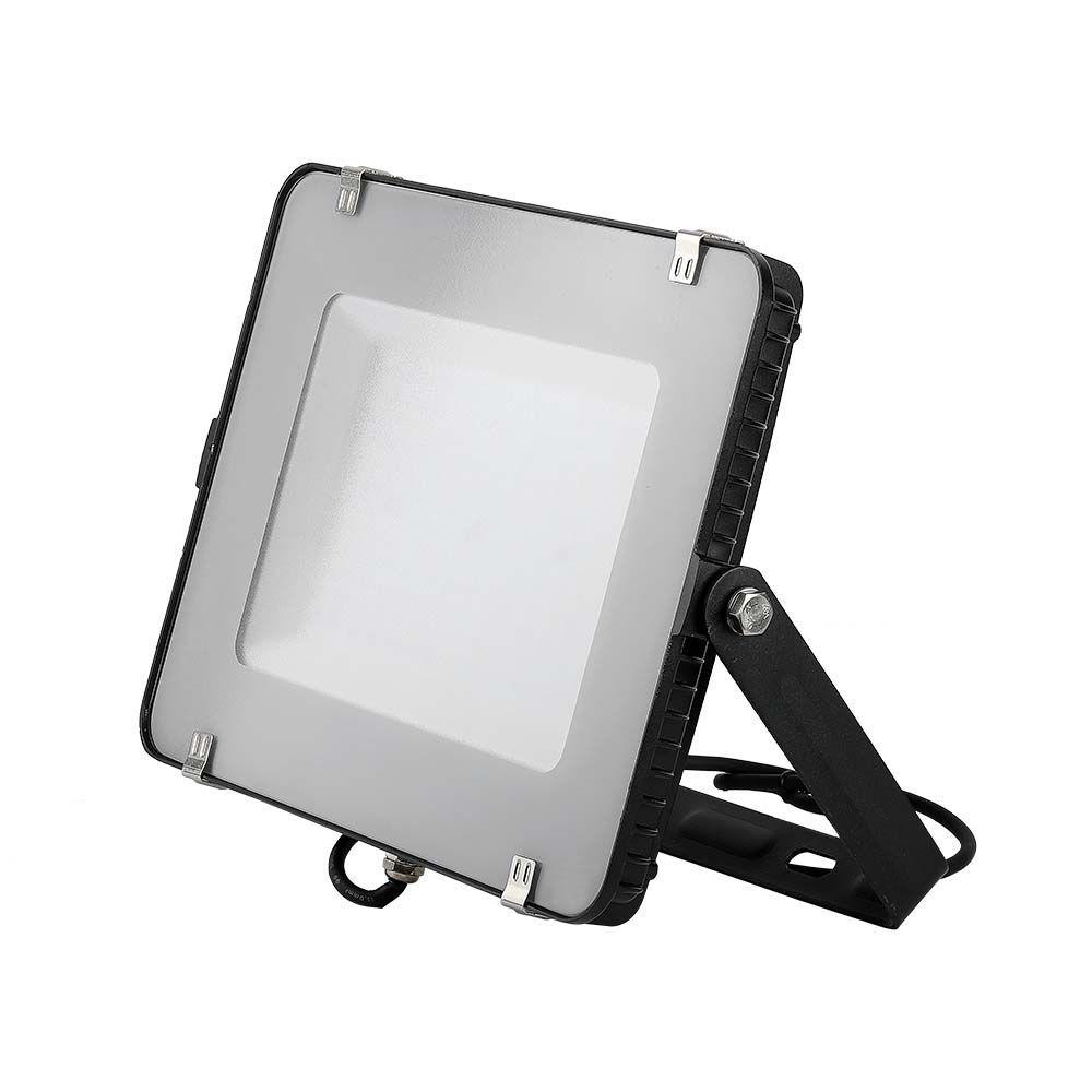 VT-44150 150W SMD FLOODLIGHT SAMSUNG CHIP 6500K BLACK BODY GREY GLASS