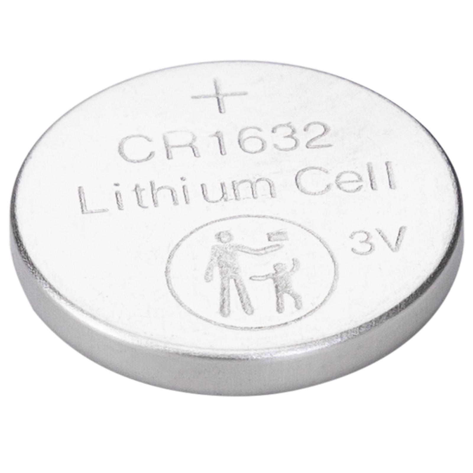 Coin cell batteries CR1632 3.0V 5pcs