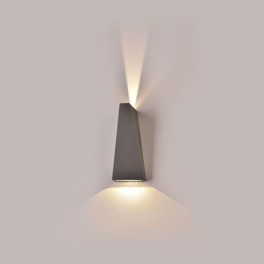 VT-826 6W LED UP-DOWN WALL LIGHT 4000K -GREY BODY