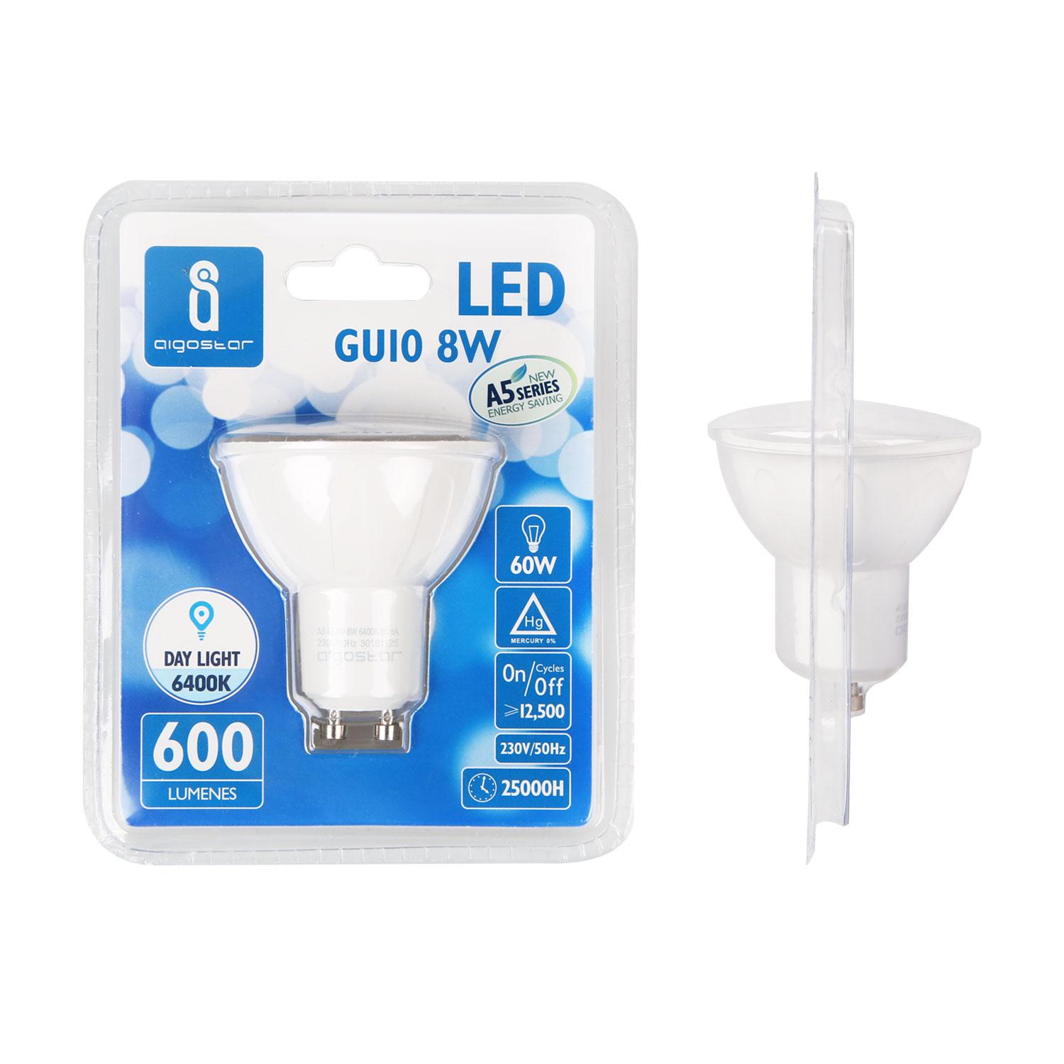 LED GU10 8W