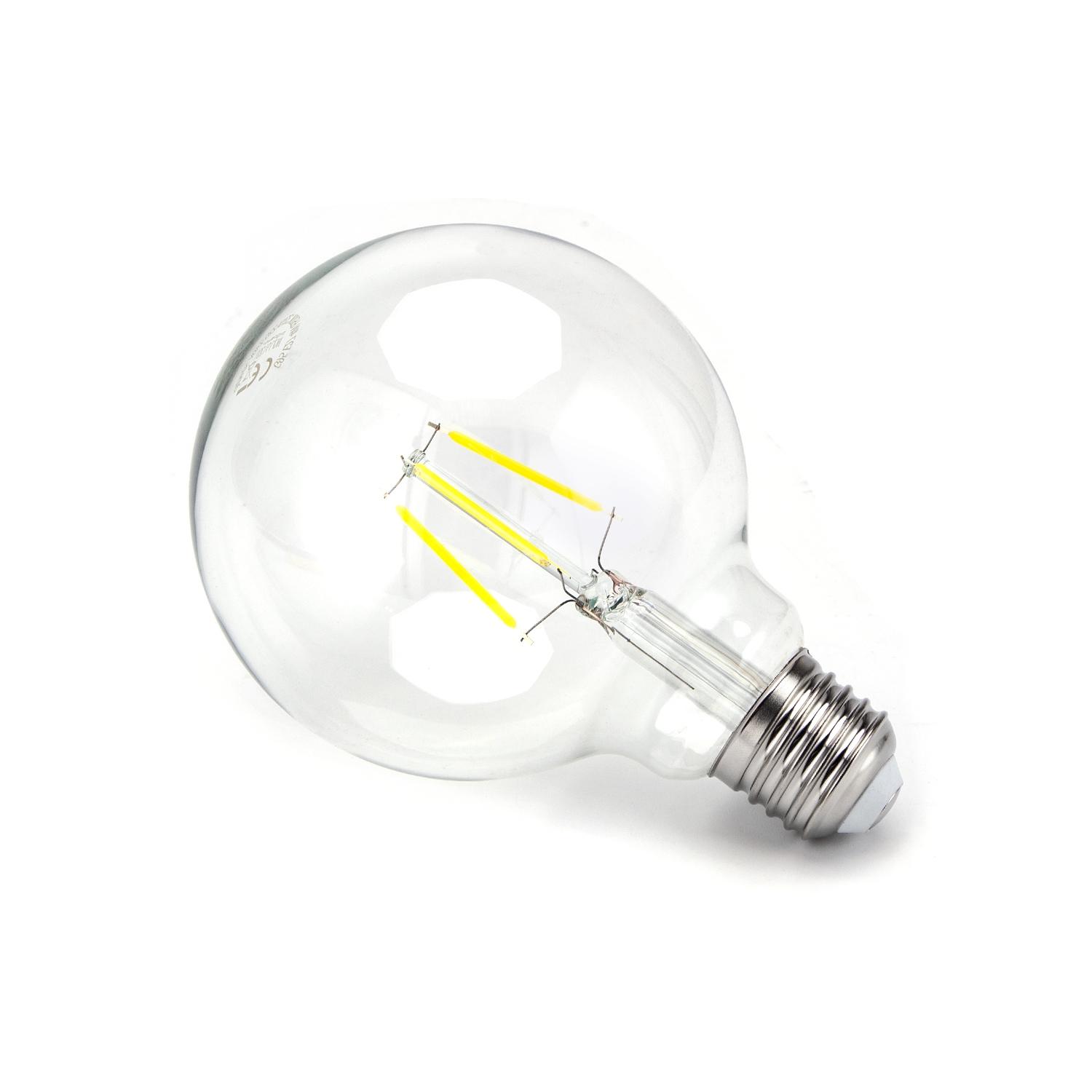 LED Filament Bulb (Clear) G95 E27 6W