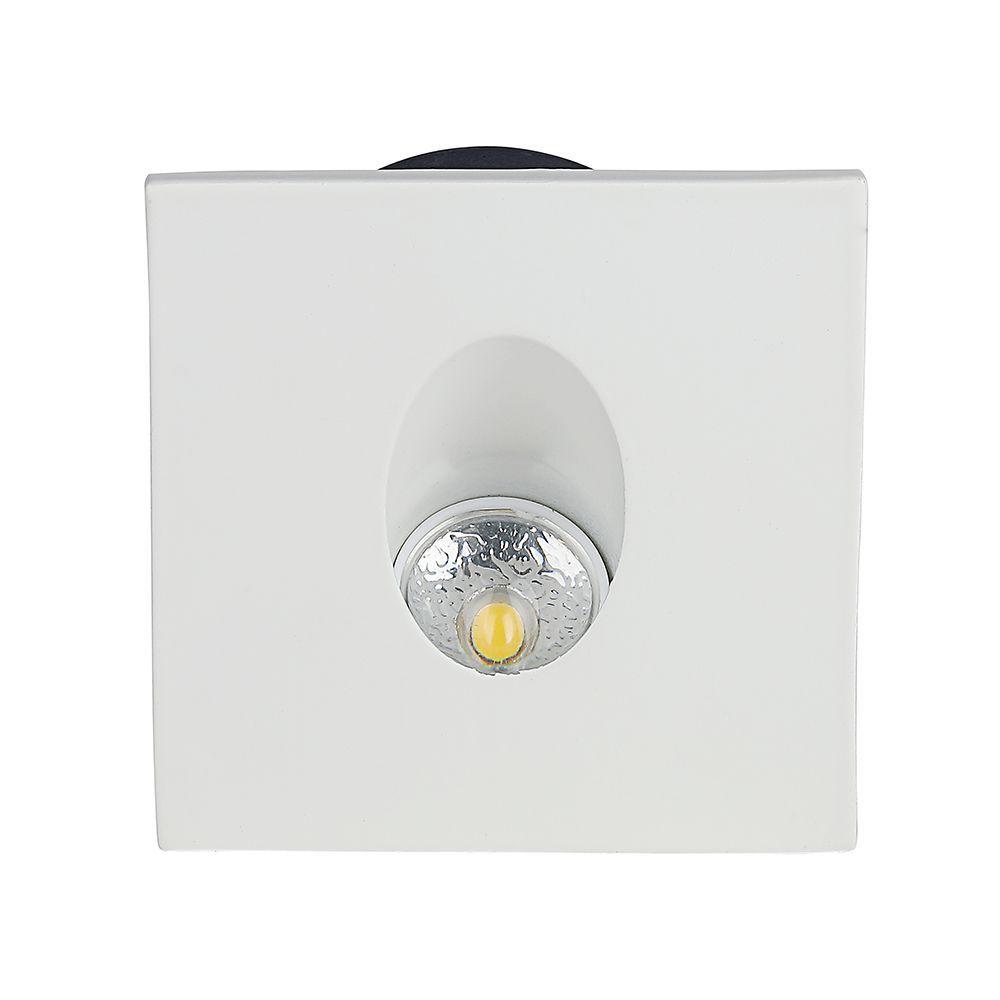 VT-1109 3W LED STEPLIGHT 3000K SQUARE