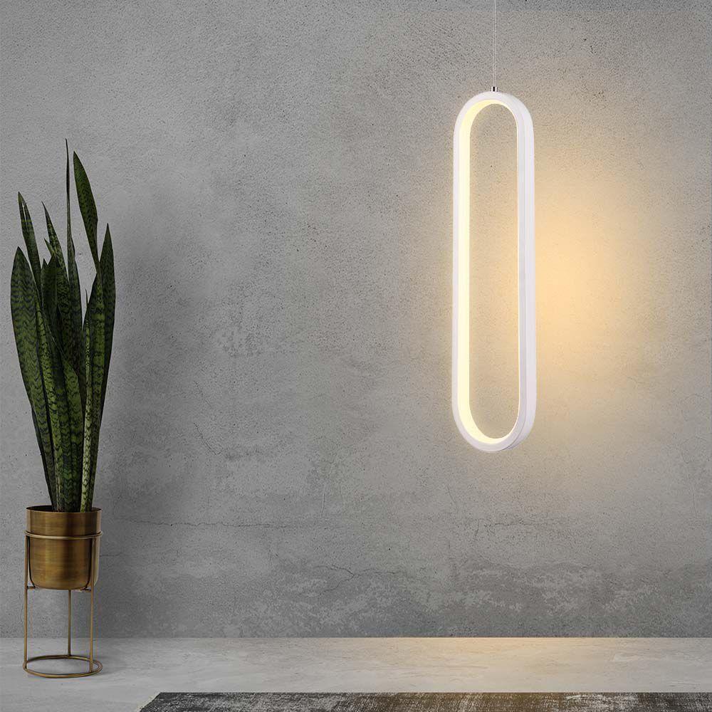 VT-7829 13W LED HANGING LAMP (40CM) 4000K WHITE BODY