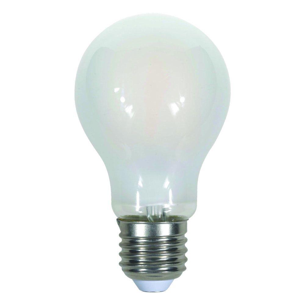 VT-2047 7W A60 FILAMENT FROST GLASS BULB 2700K E27