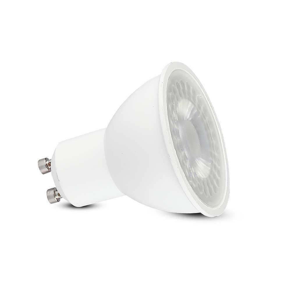 7.5W GU10 Żarówka LED, Chip SAMSUNG, Barwa:3000K, Kąt 38', Trzonek:GU10 , VTAC, SKU 21875