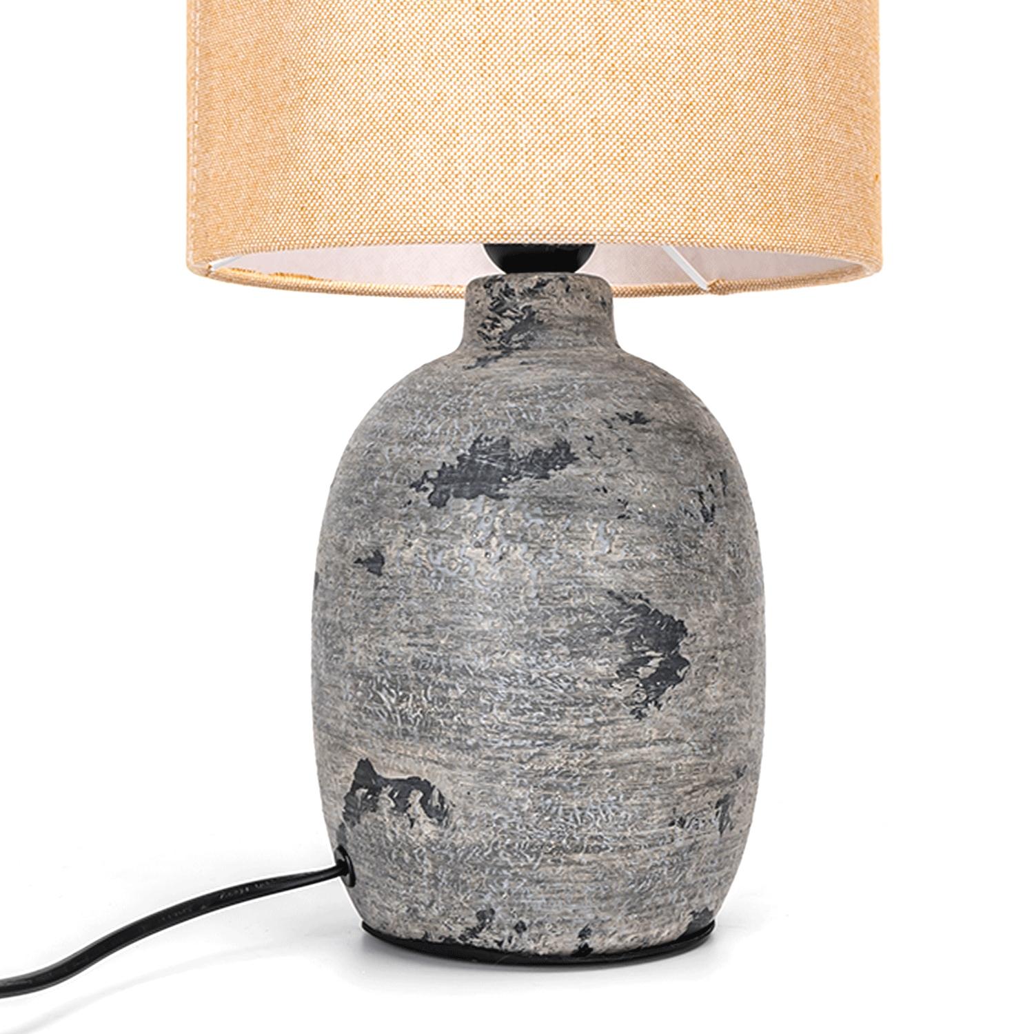 Ceramiczna lampa stołowa (bez źarówki) E27(Max.60W,E27)