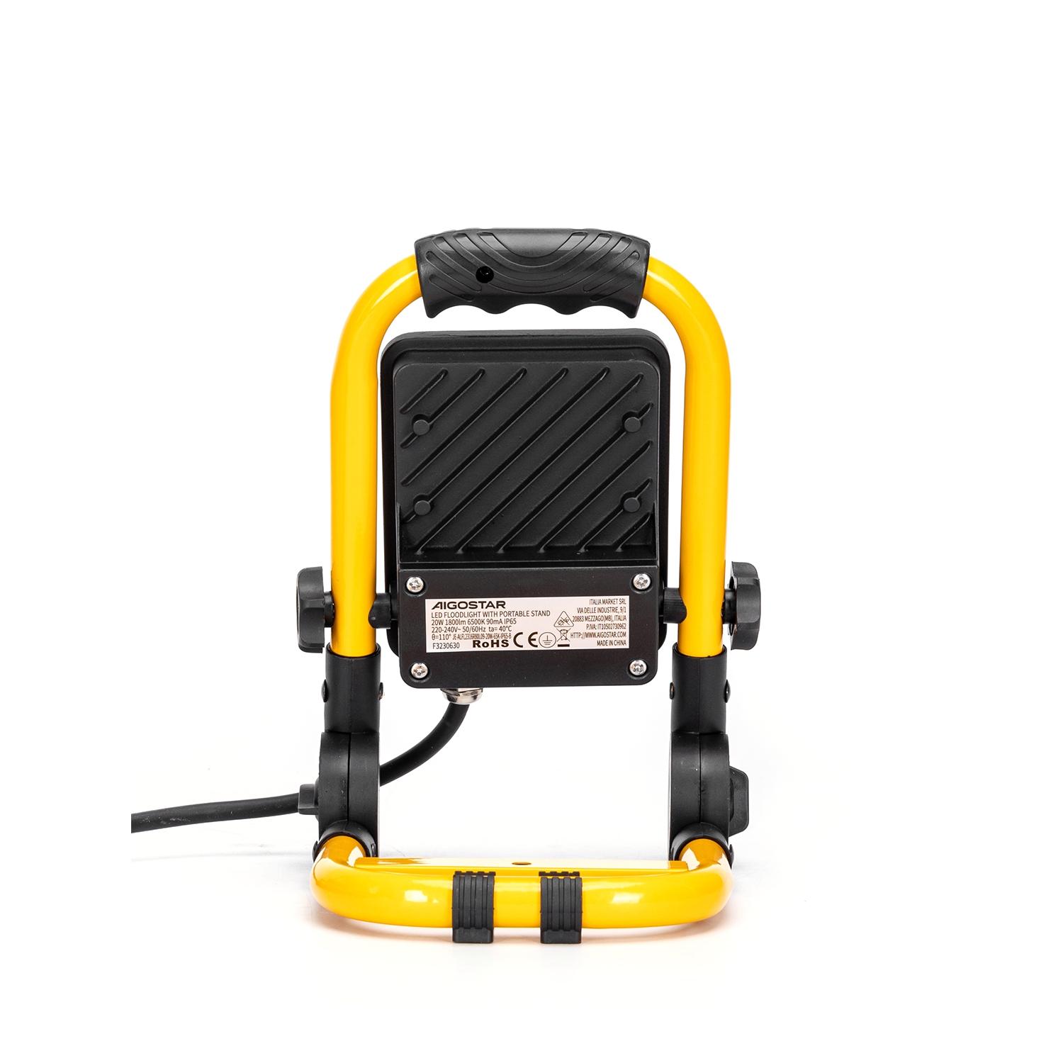 Portable work light 20W 6500K die-casting with 1.8m power cord