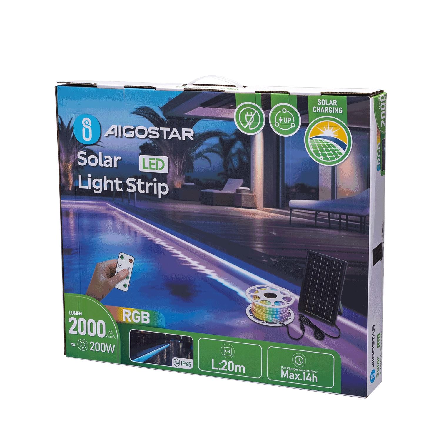 Solar light strips 200W IP65