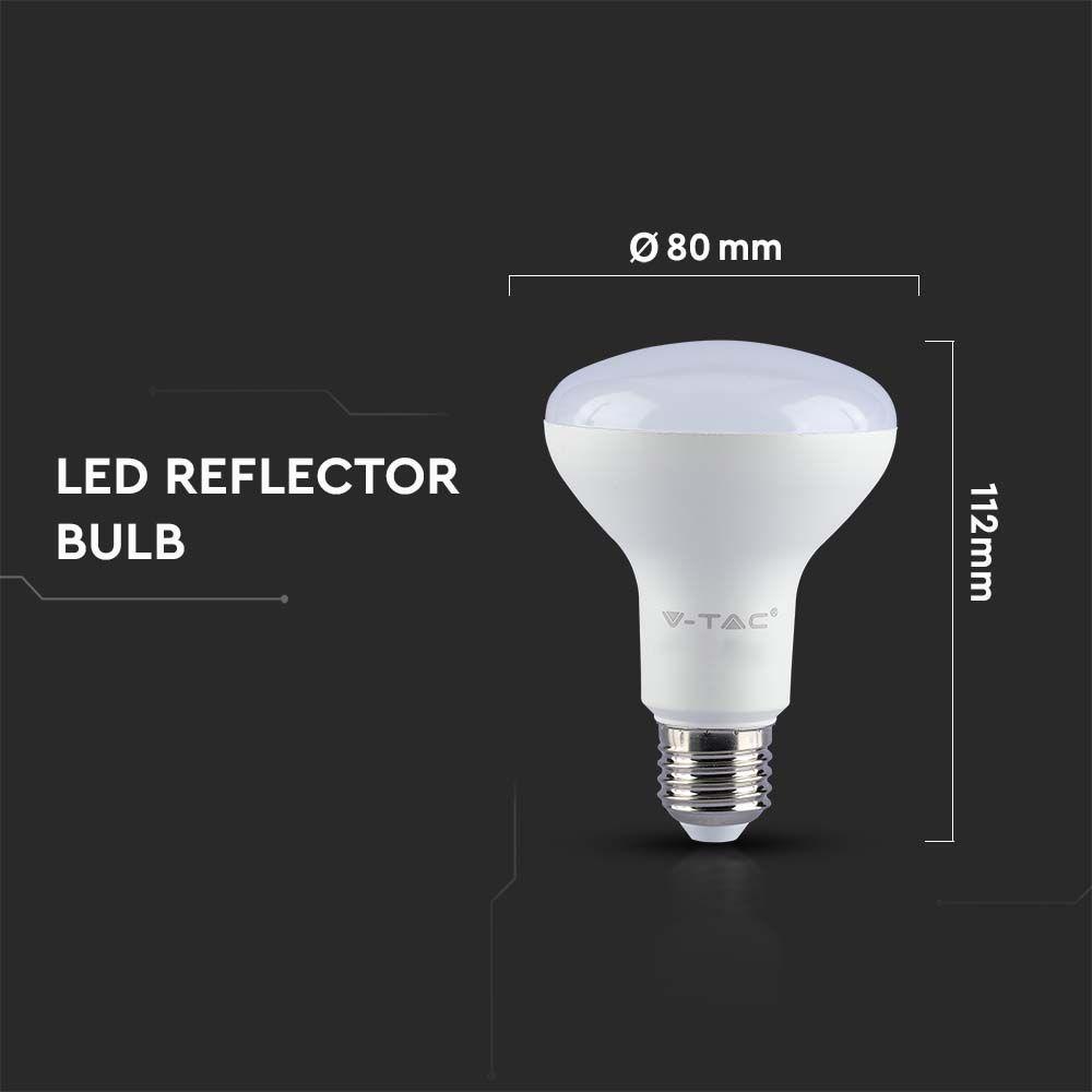 VT-280 11W R80 LED BULB SAMSUNG CHIP 4000K E27