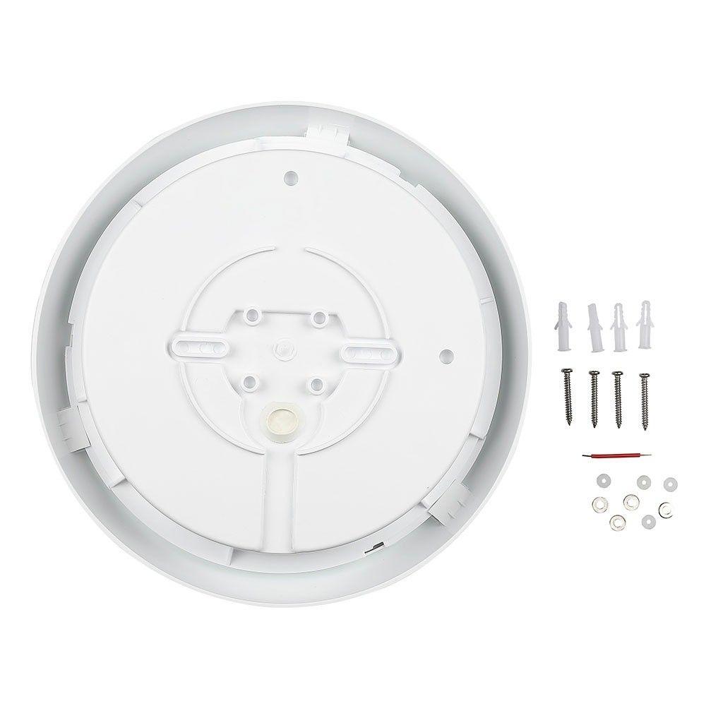 VT-16 15W FULL ROUND DOME LIGHT (MICROWAVE SENSOR) SAMSUNG CHIP 4000K