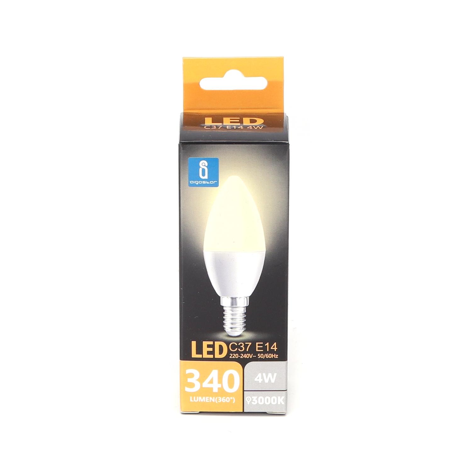 LED C37 E14 4W