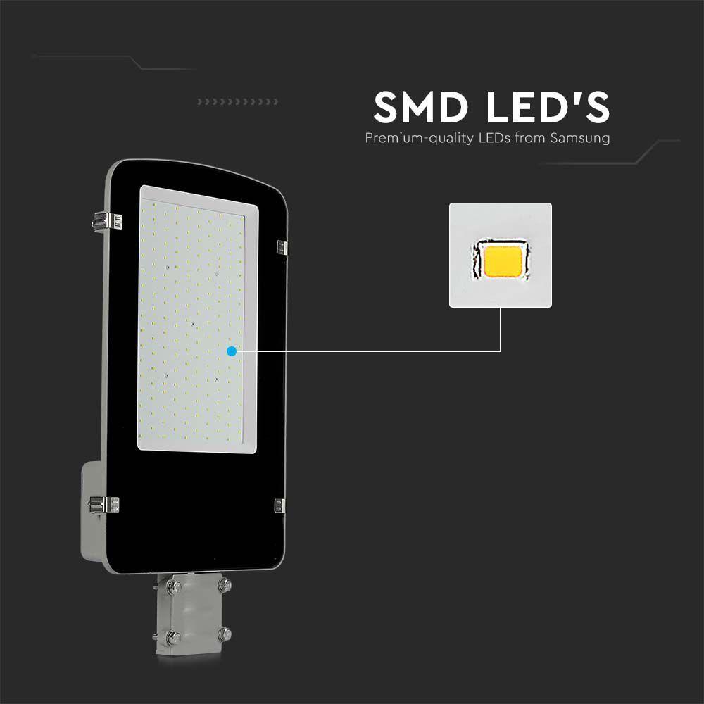 VT-100ST-N 100W LED STREETLIGHT SAMSUNG CHIP 6500K GREY BODY