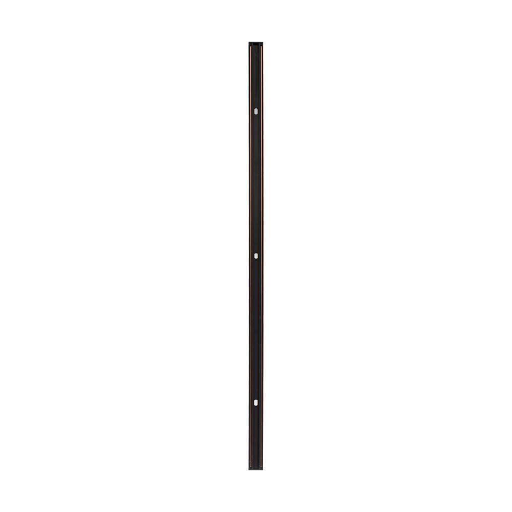 ULTRA THIN MAGNETIC TRACK RAIL-SURFACE MOUNT BLACK BODY