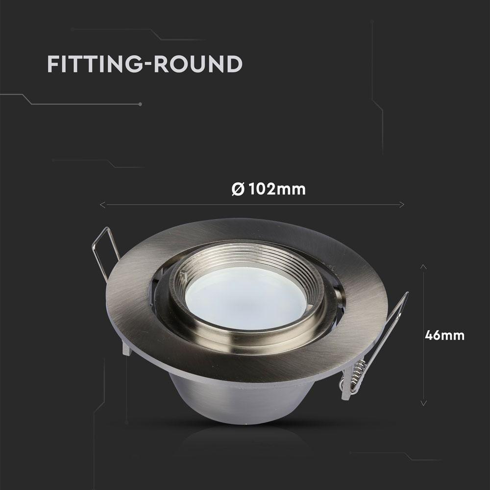 VT-700 ZOOM FITTING-SATIN NICKLE