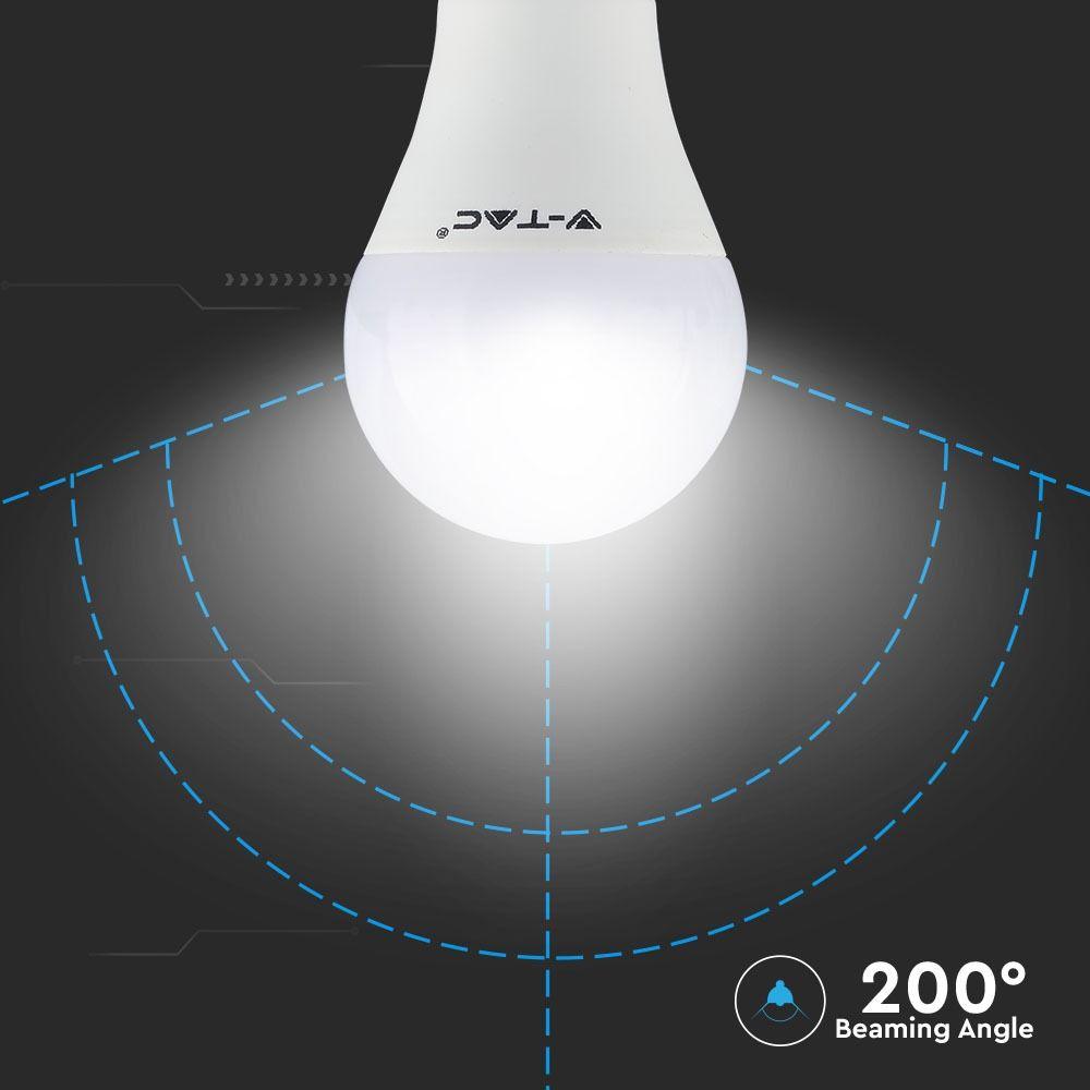 VT-2022 6W A60 RGB BULB (REMOTE CONTROL-DIMMABLE) 4000K E27