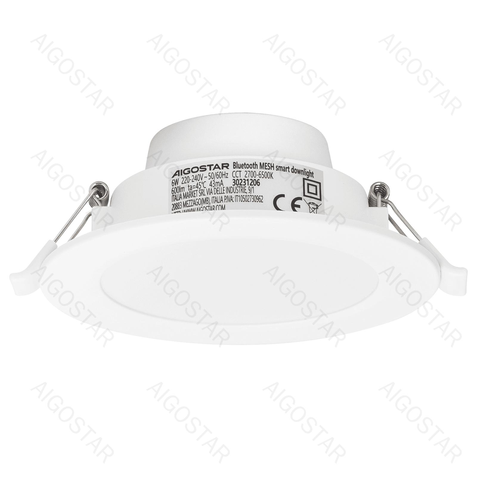 Inteligentny downlight Bluetooth MESH 6W CCT 3 szt.