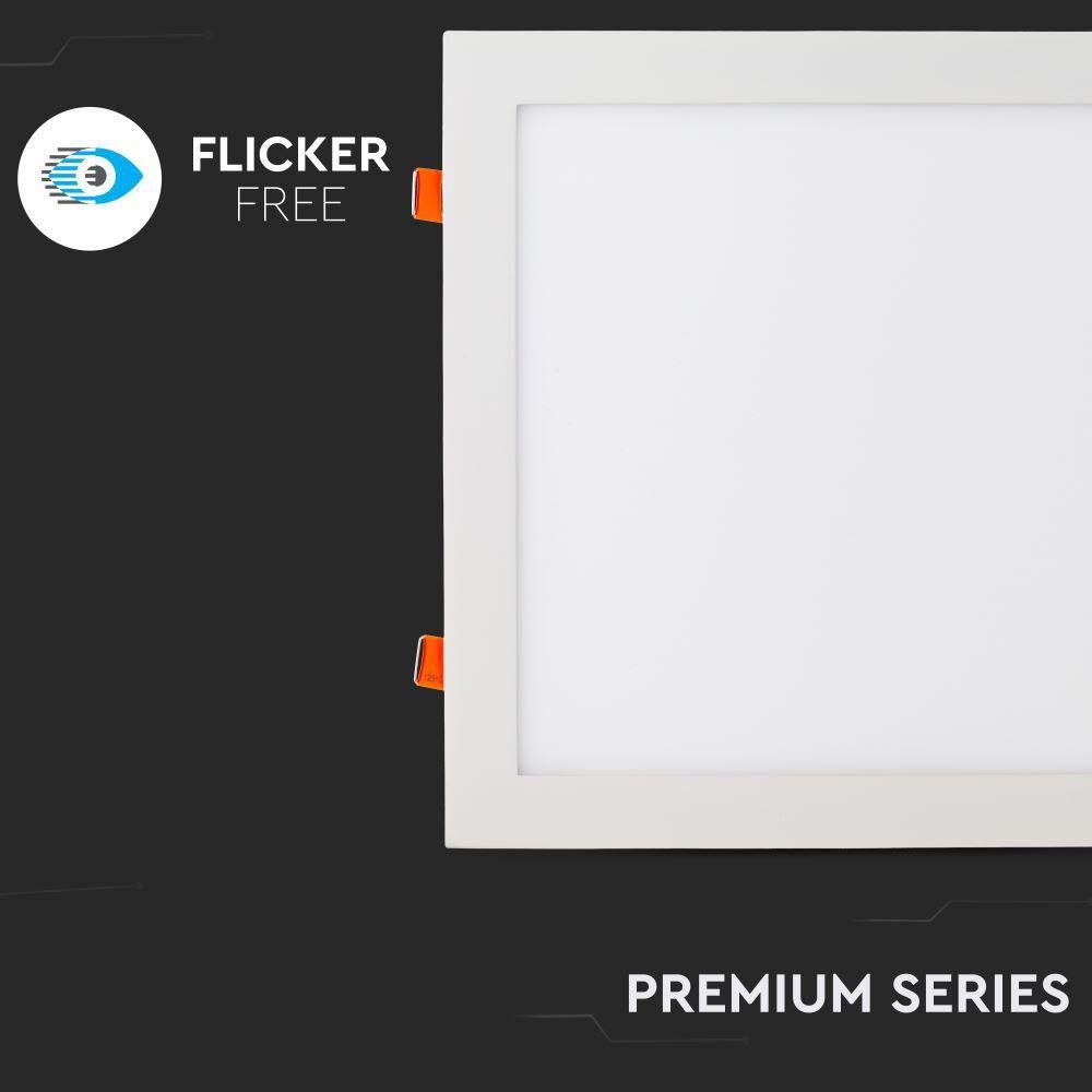 VT-2407 24W LED PREMIUM PANEL 4000K SQUARE