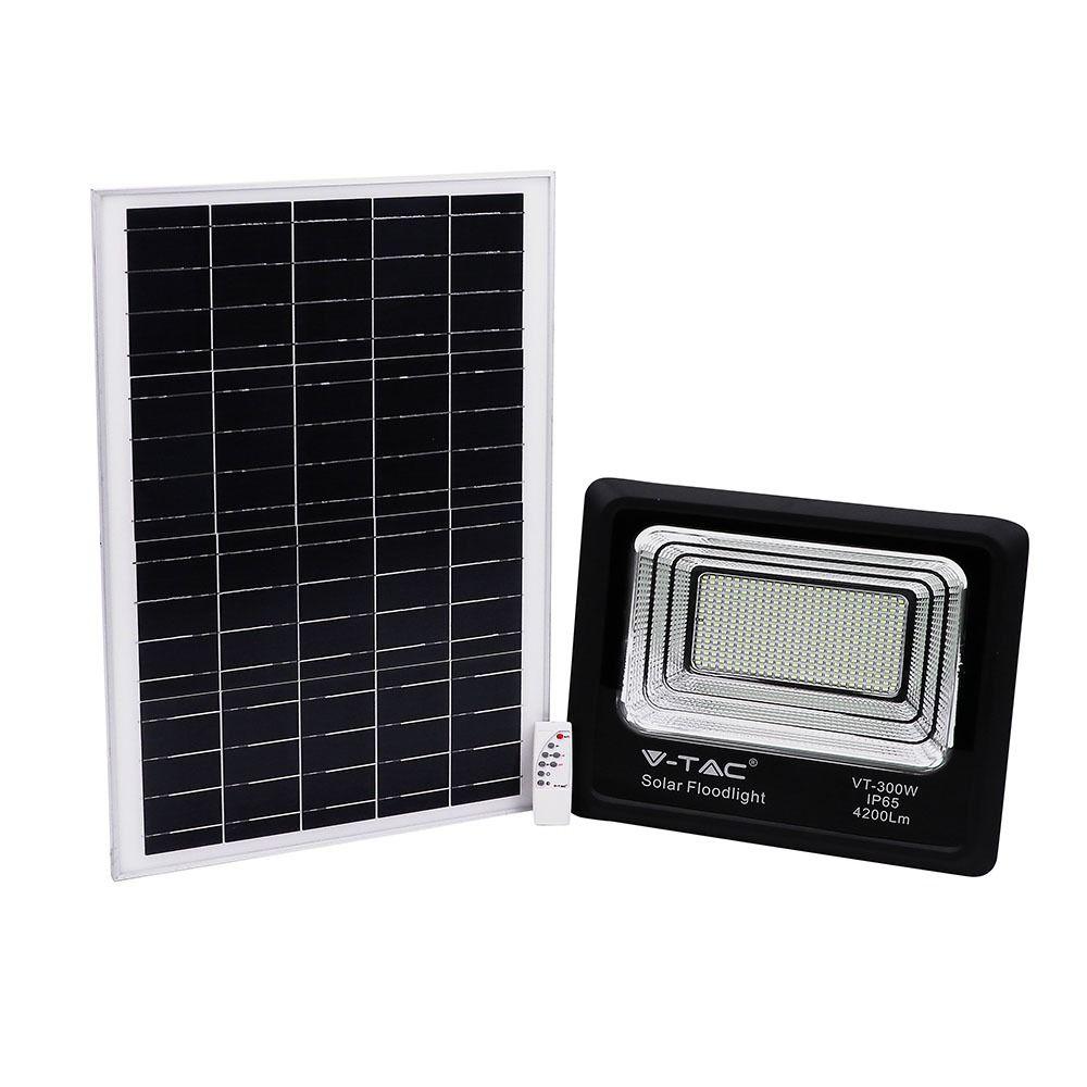 VT-300W 50W SOLAR PANEL WITH LED FLOODLIGHT 6000K