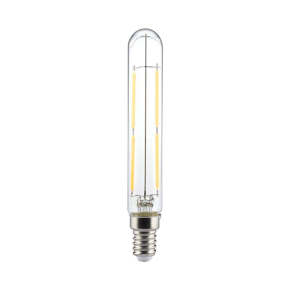 VT-2204 4W LED T20 LED FILAMENT BULB CLEAR GLASS 3000K E14