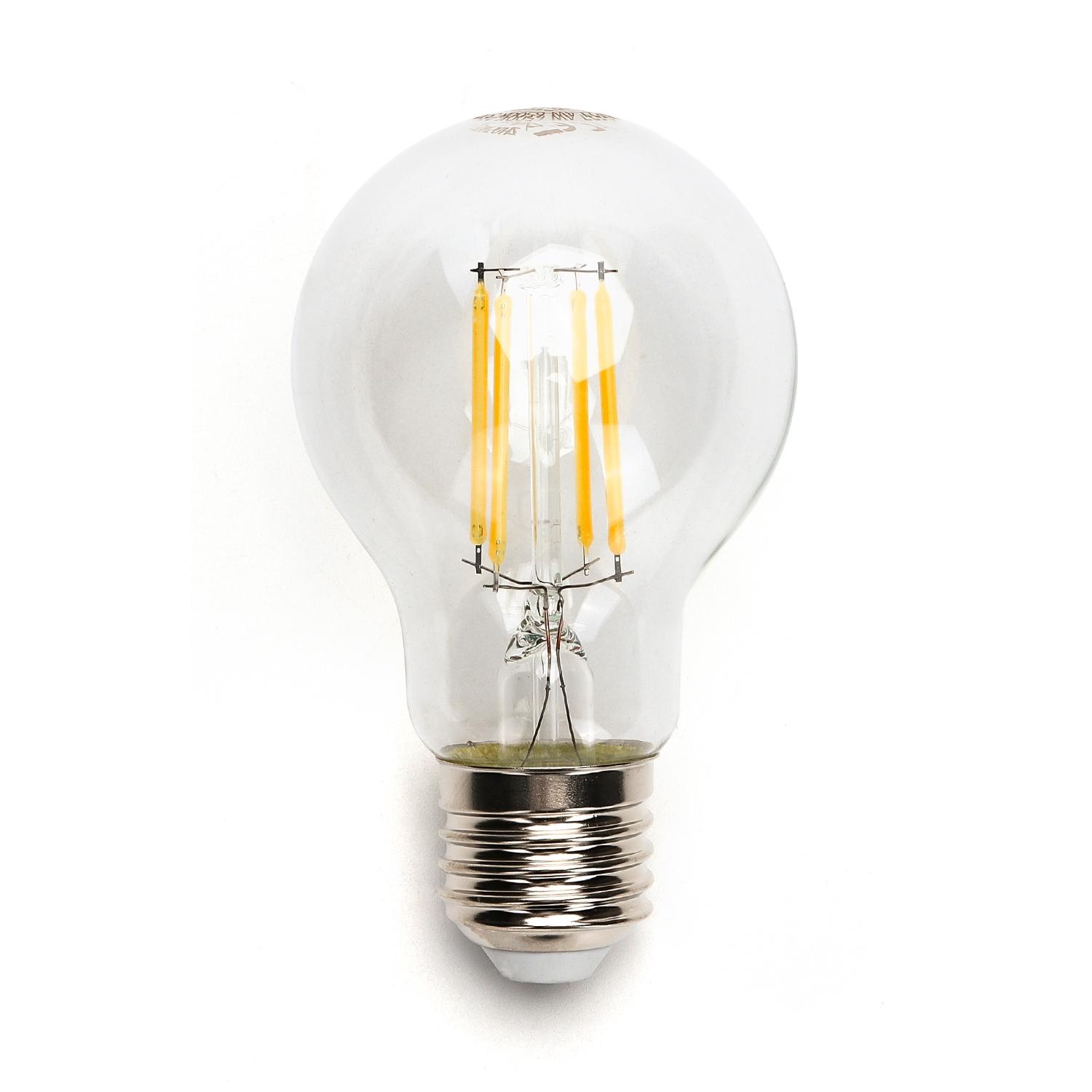 Żarówka LED Filament (Przezroczysta) A60 E27 6W(6W,E27,2700K,730lm)