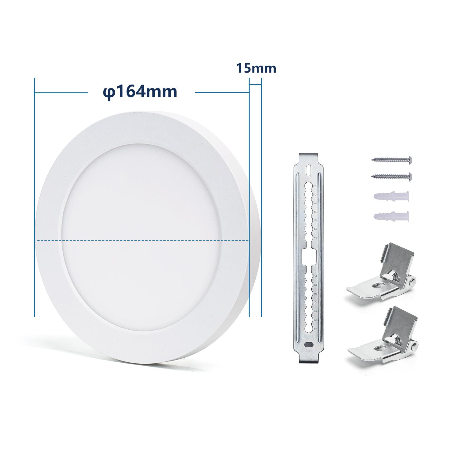 Downlight okrągły LED 12W Regulowana wielkość i temperatura koloru