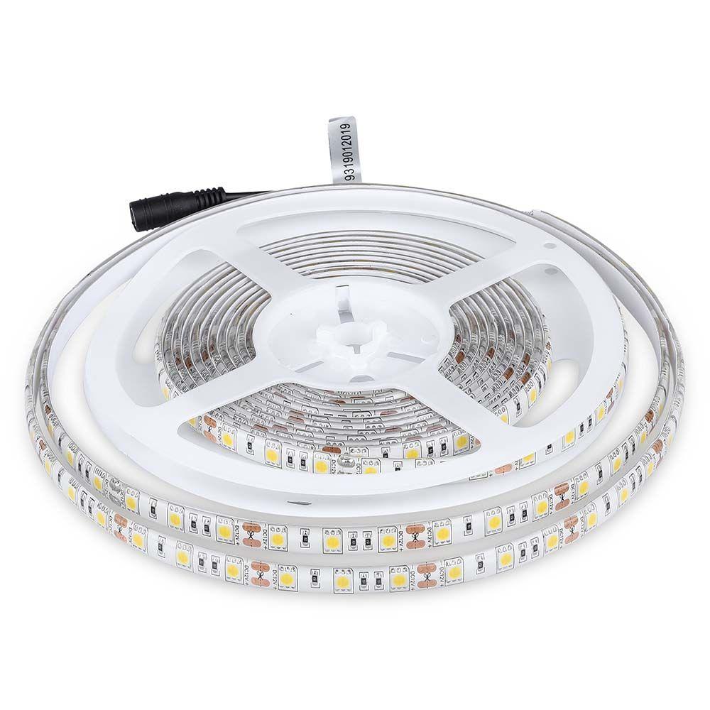 11W Taśma LED, Barwa:3000K, IP65 , Rolka:5m, VTAC, SKU 212149