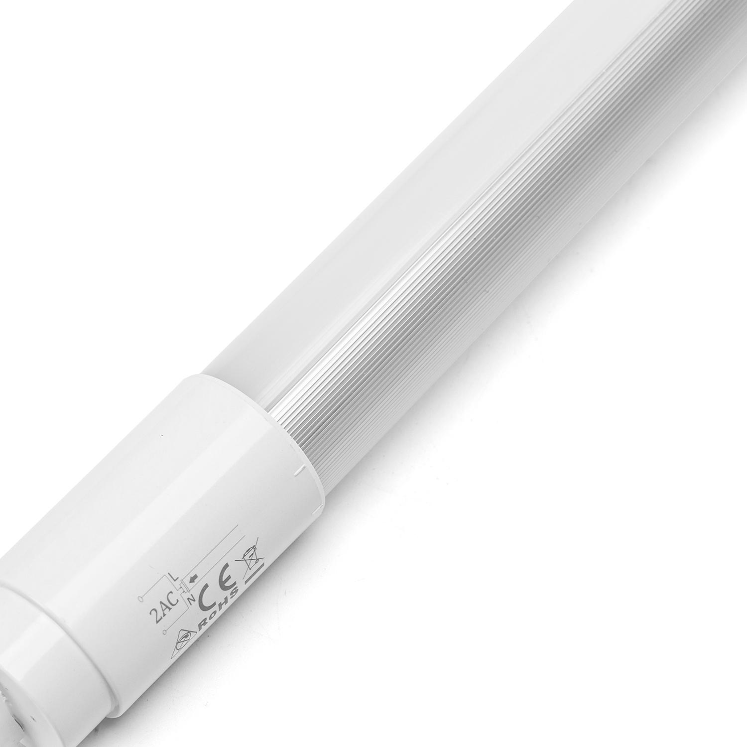 LED Aluminiowo-plastikowa rurka świetlna T8 0.6m 10W (10W,6500K,0.6m)