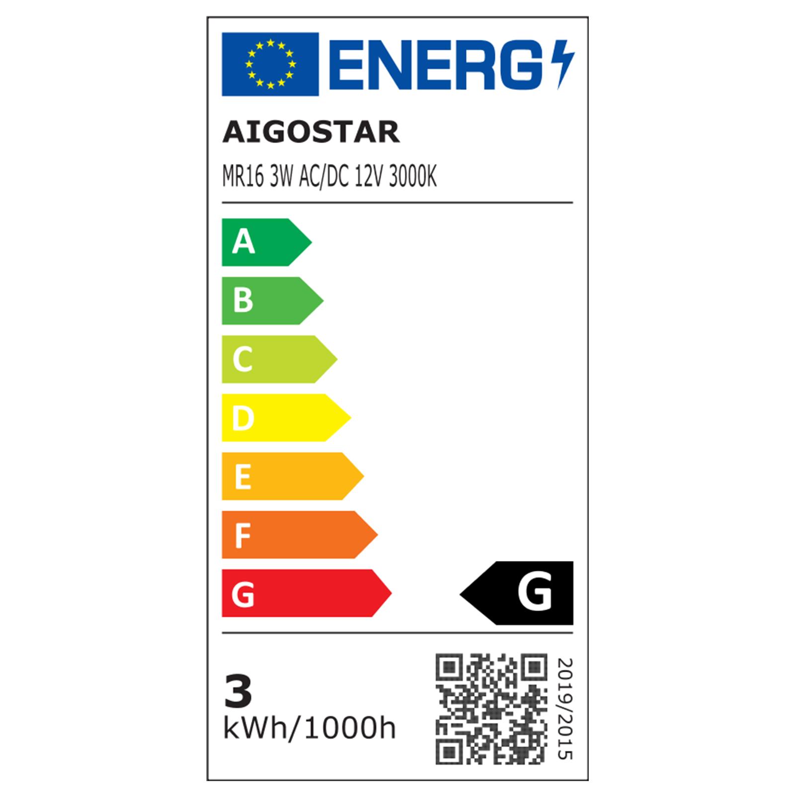 LED MR16 3W(3W,3000K,250lm)