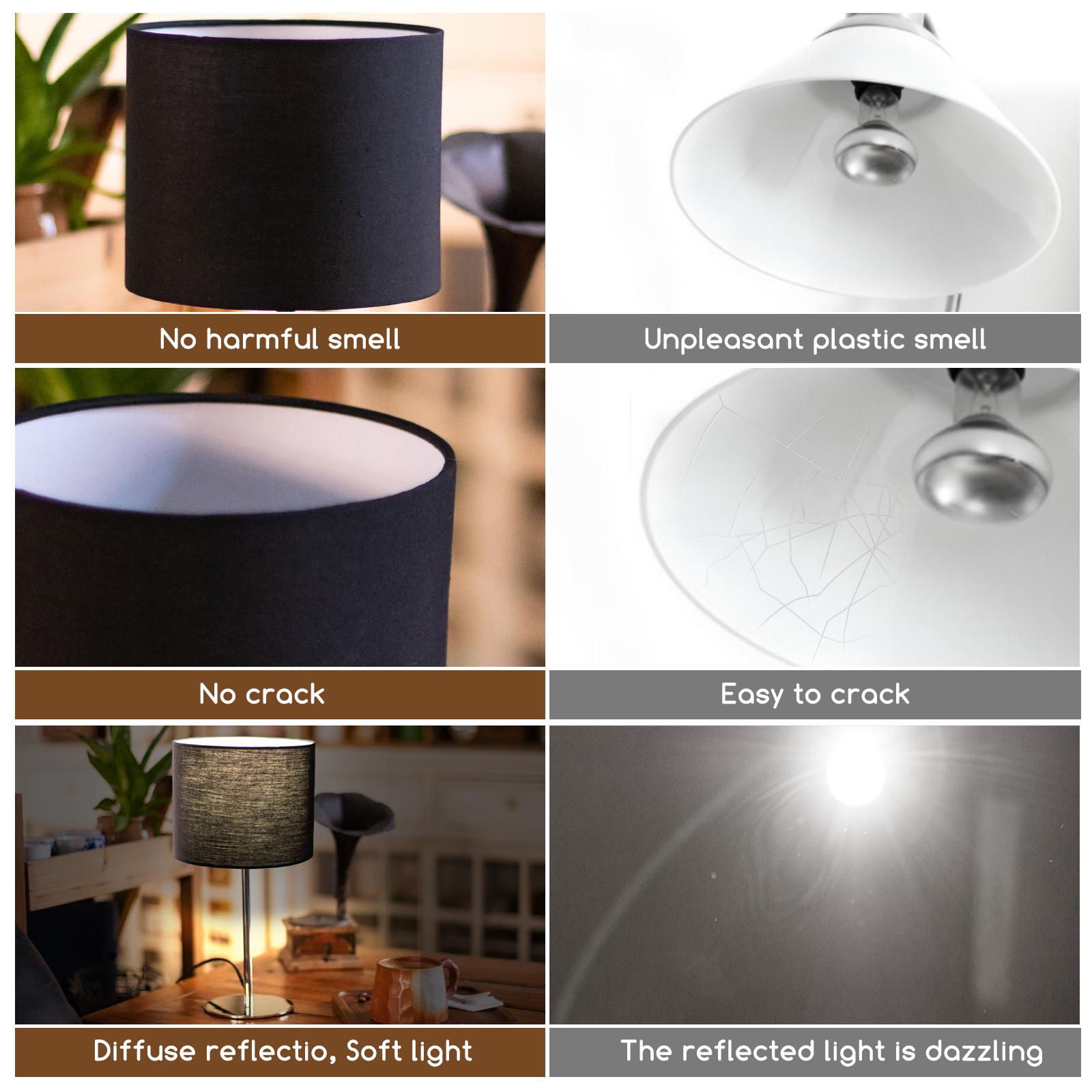 Metal Table Lamp (Without Light Source) E14